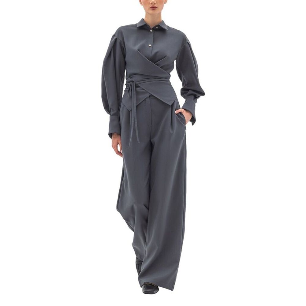 Bgl Womens  2Pc Blouse & Pant Set